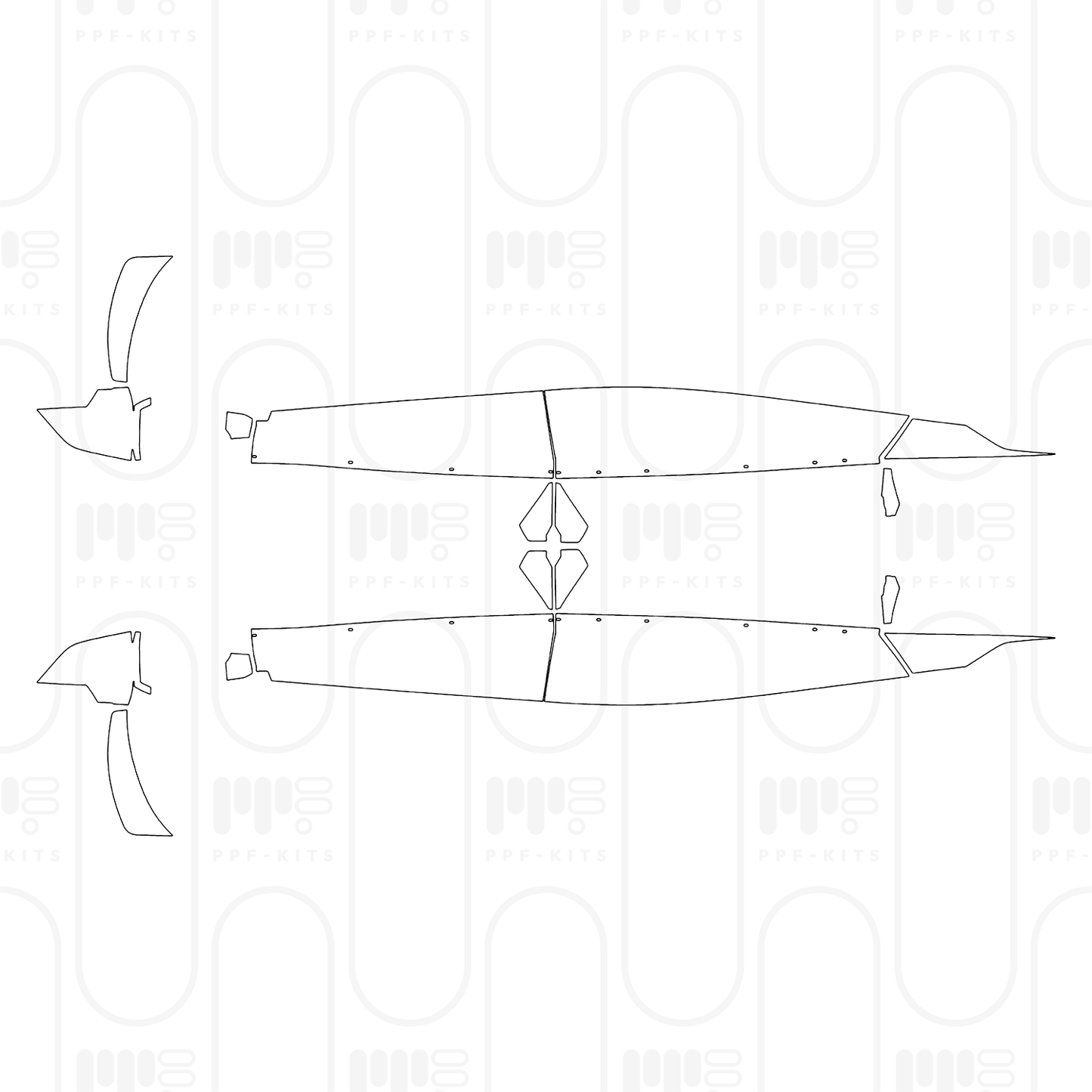 PPF prédécoupé Ferrari Purosangue 2025