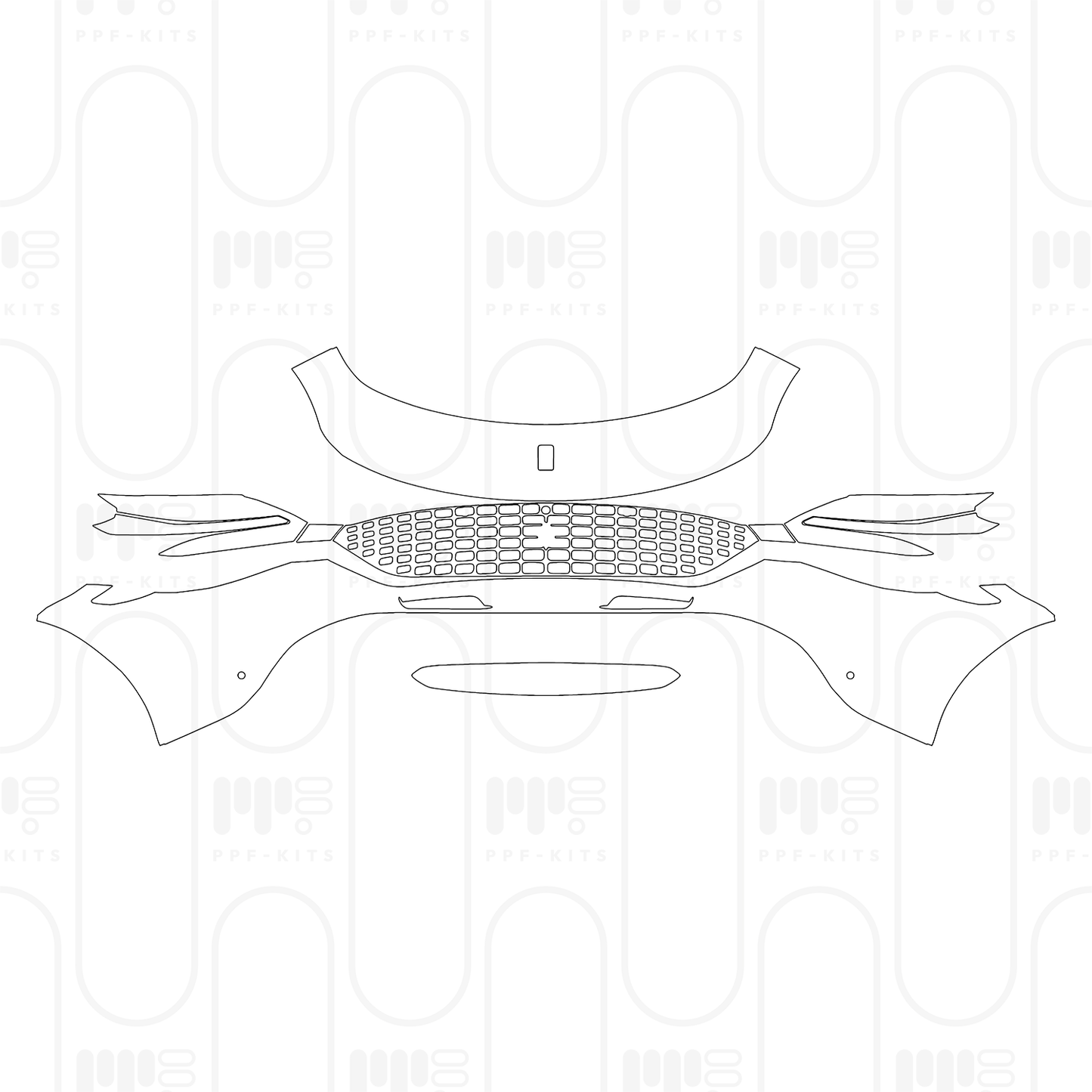 PPF prédécoupé Ferrari Roma Spider 2025