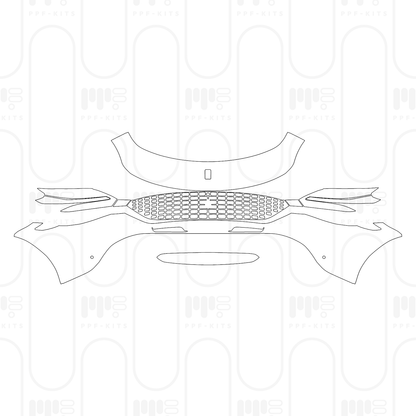 PPF prédécoupé Ferrari Roma Spider 2025