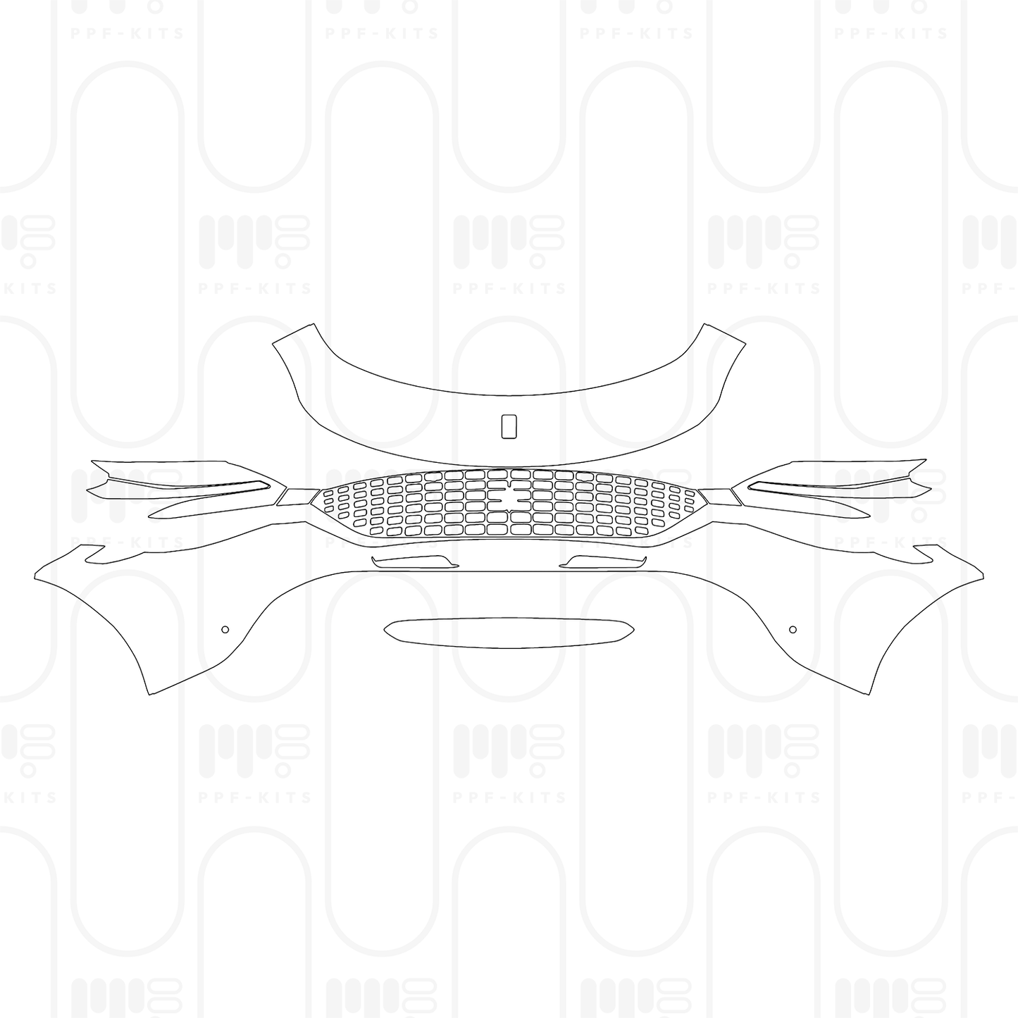 PPF prédécoupé Ferrari Roma Spider 2025
