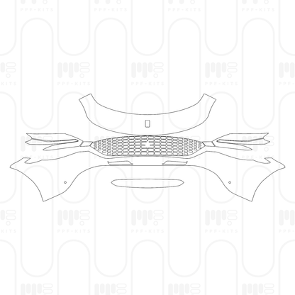 PPF prédécoupé Ferrari Roma Spider 2025