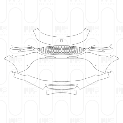 PPF prédécoupé Ferrari Roma Spider 2025