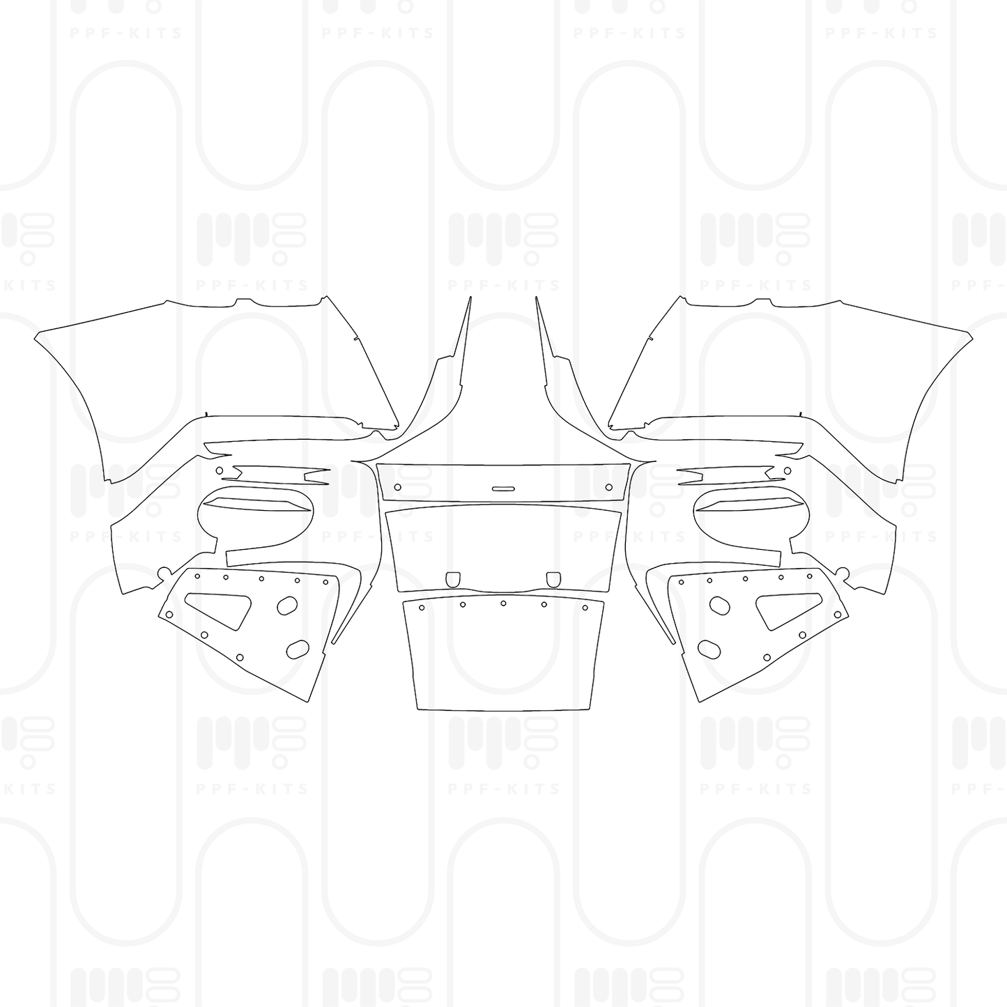 PPF prédécoupé Ferrari Roma Spider 2025