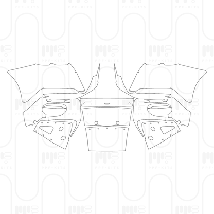 PPF prédécoupé Ferrari Roma Spider 2025