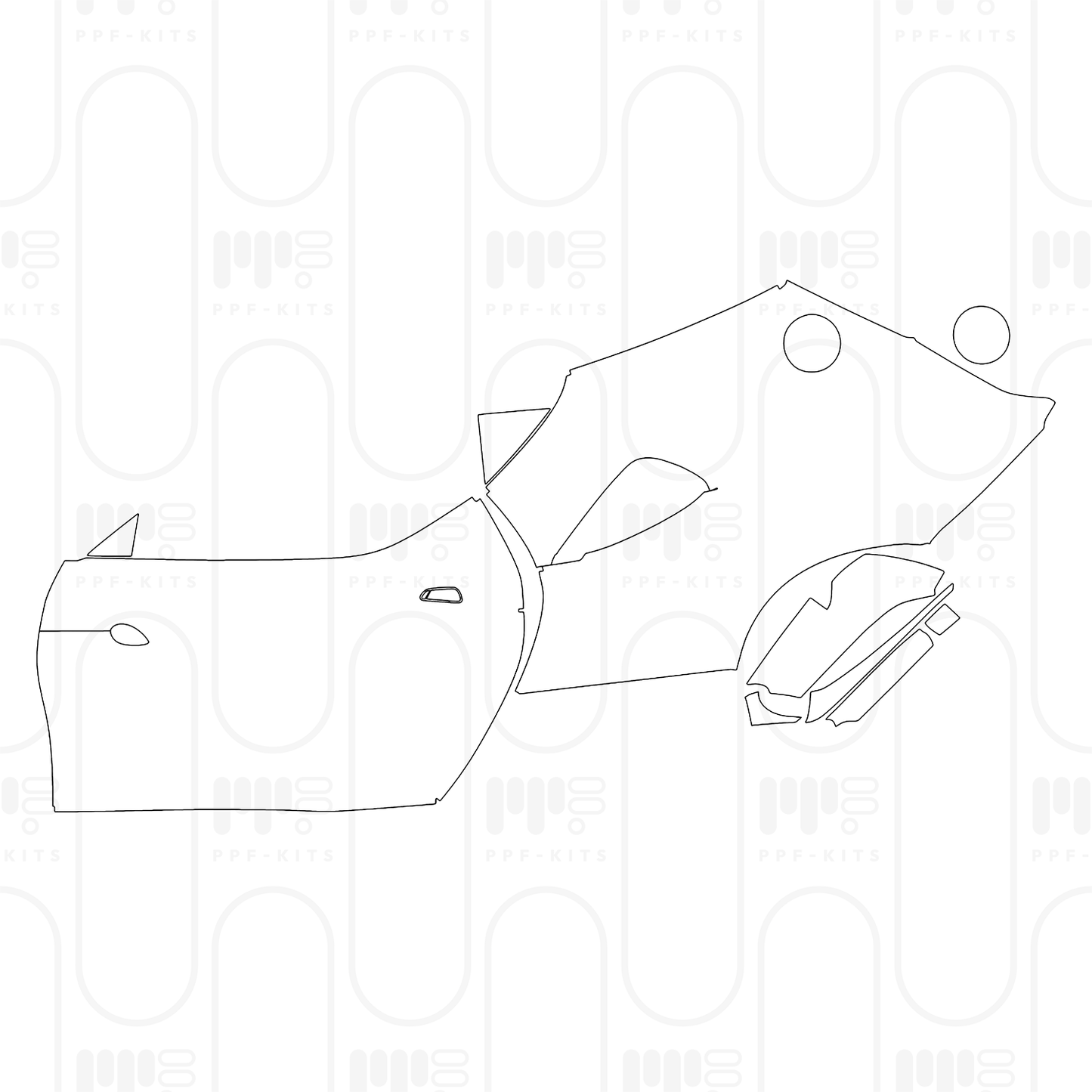 PPF prédécoupé Ferrari SF90 Stradale 2025