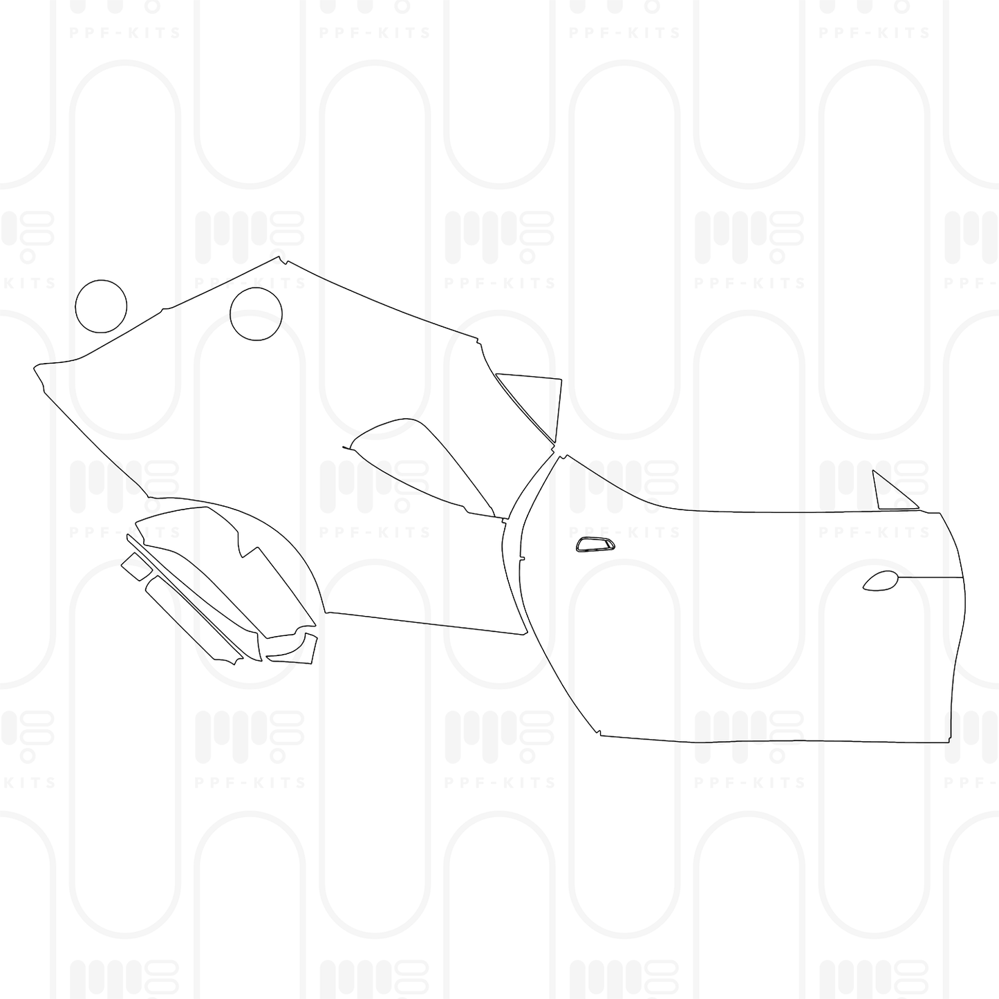 PPF prédécoupé Ferrari SF90 Stradale 2025