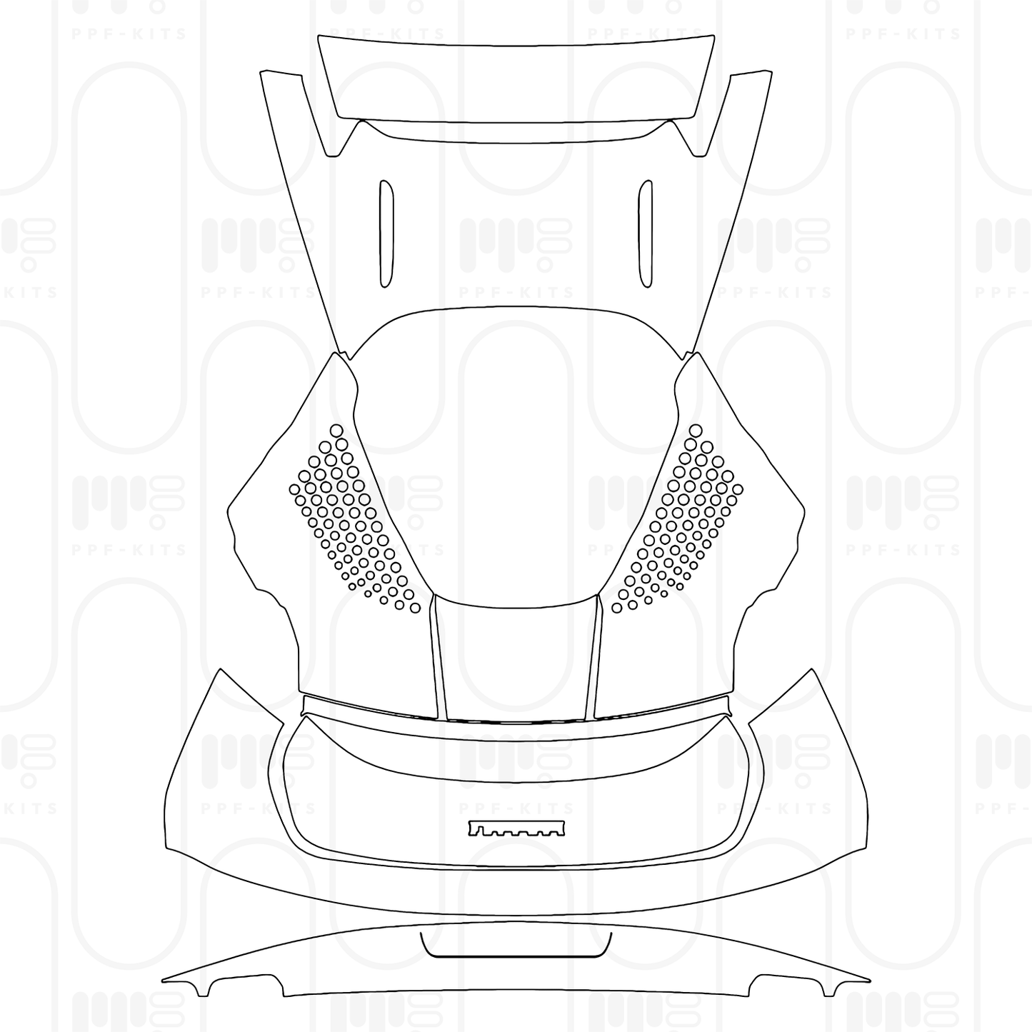 PPF prédécoupé Ferrari SF90 Stradale 2025