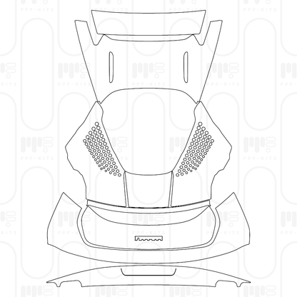PPF prédécoupé Ferrari SF90 Stradale 2025