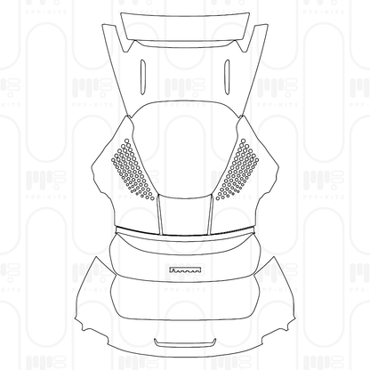 PPF prédécoupé Ferrari SF90 Stradale 2025