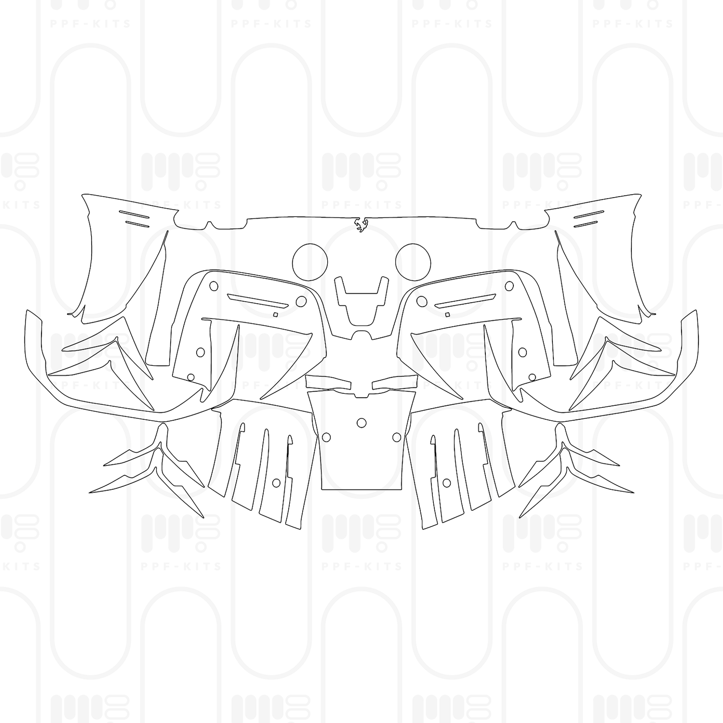 PPF prédécoupé Ferrari SF90 Spider 2025