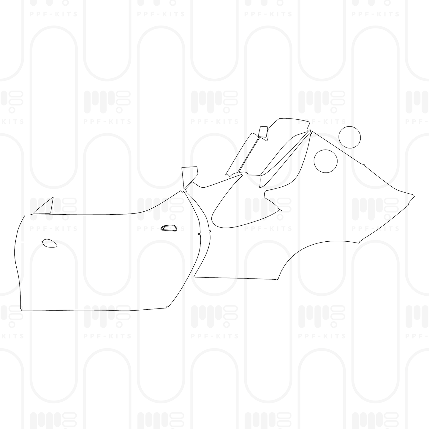 PPF prédécoupé Ferrari SF90 Spider 2025