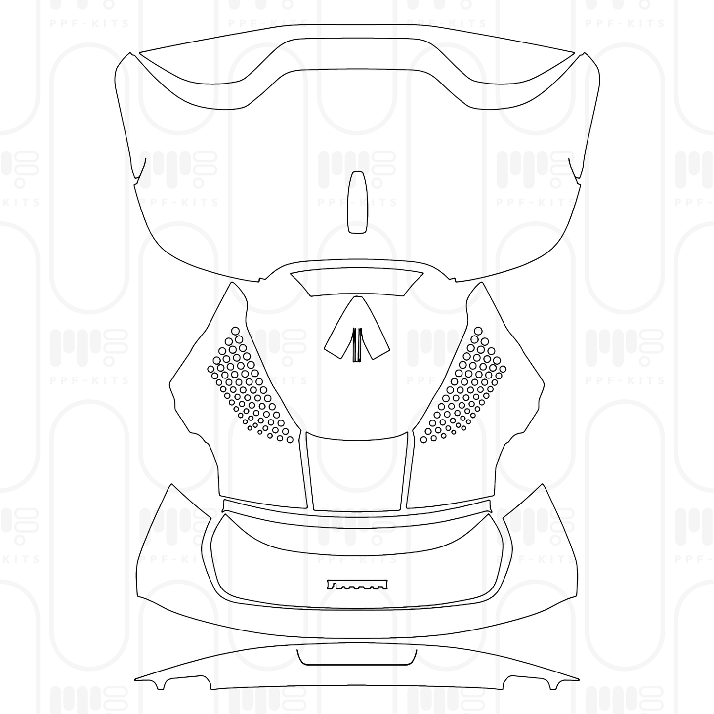 PPF prédécoupé Ferrari SF90 Spider 2025
