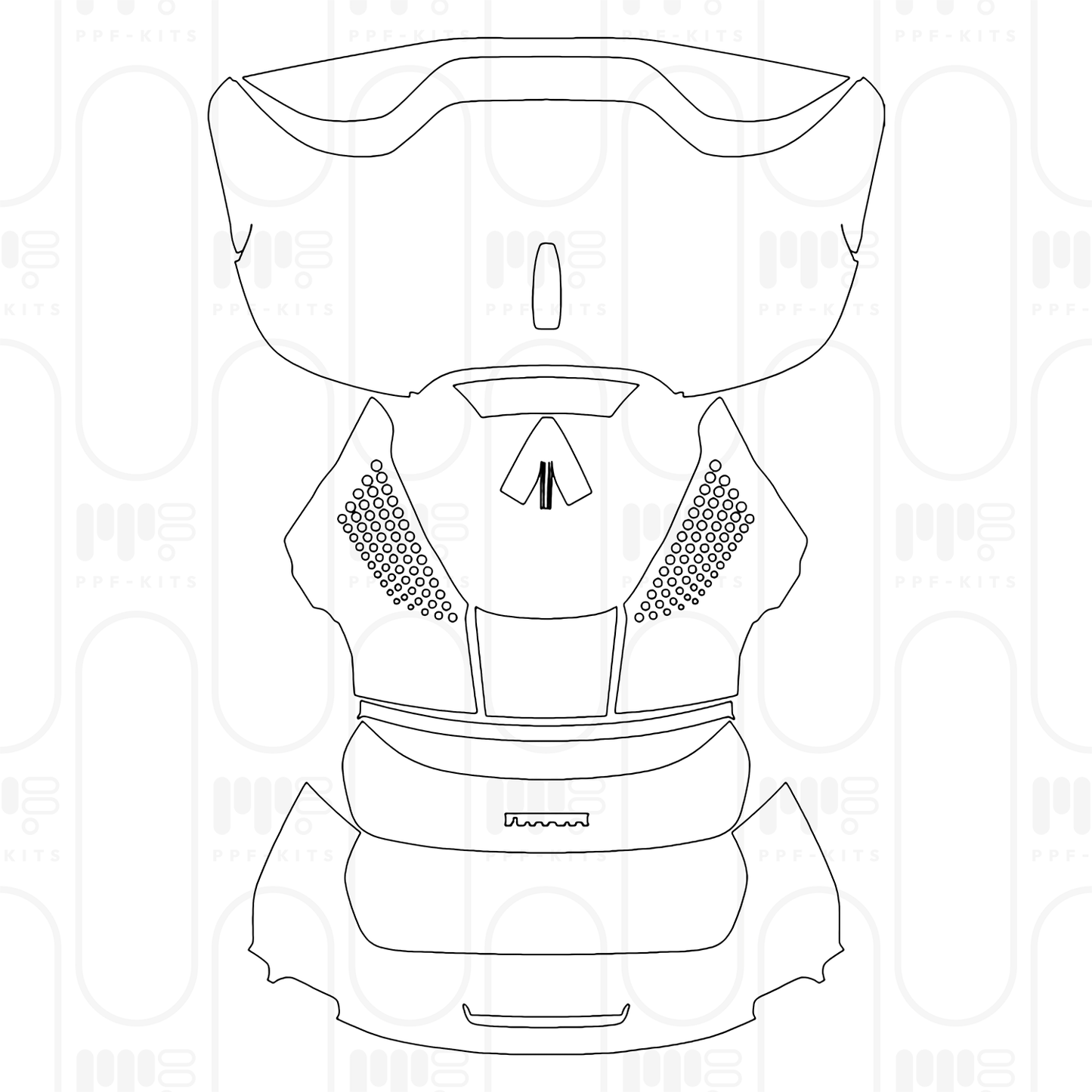 PPF prédécoupé Ferrari SF90 Spider 2025