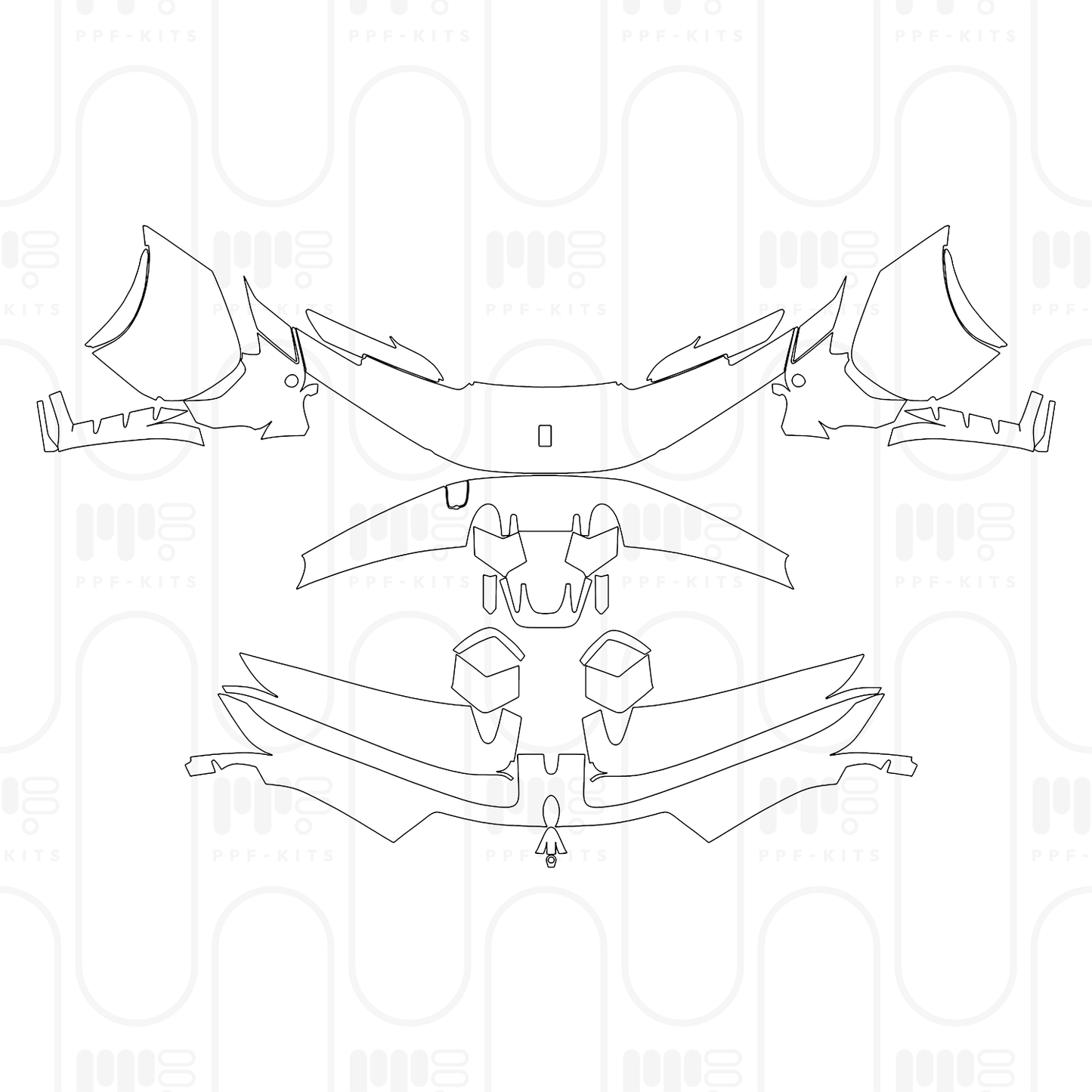 PPF prédécoupé Ferrari SF90 XX Stradale 2025