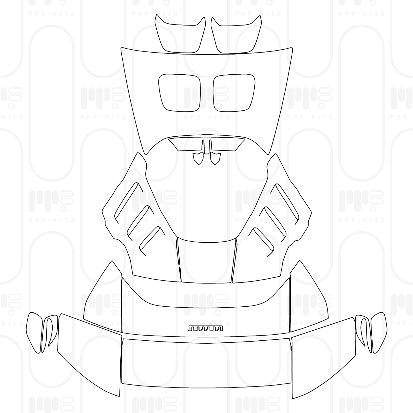 PPF prédécoupé Ferrari SF90 XX Stradale 2025