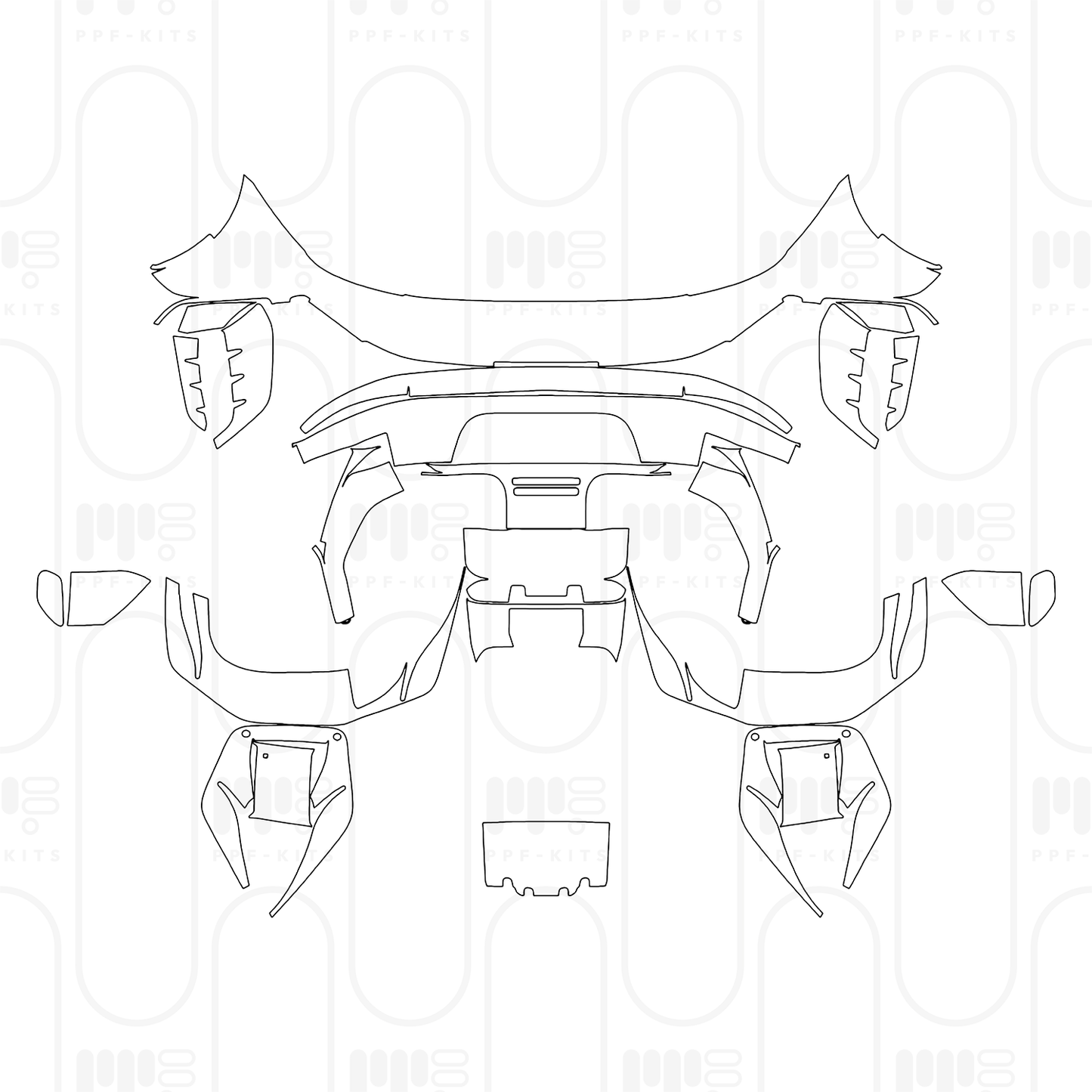 PPF prédécoupé Ferrari SF90 XX Stradale 2025
