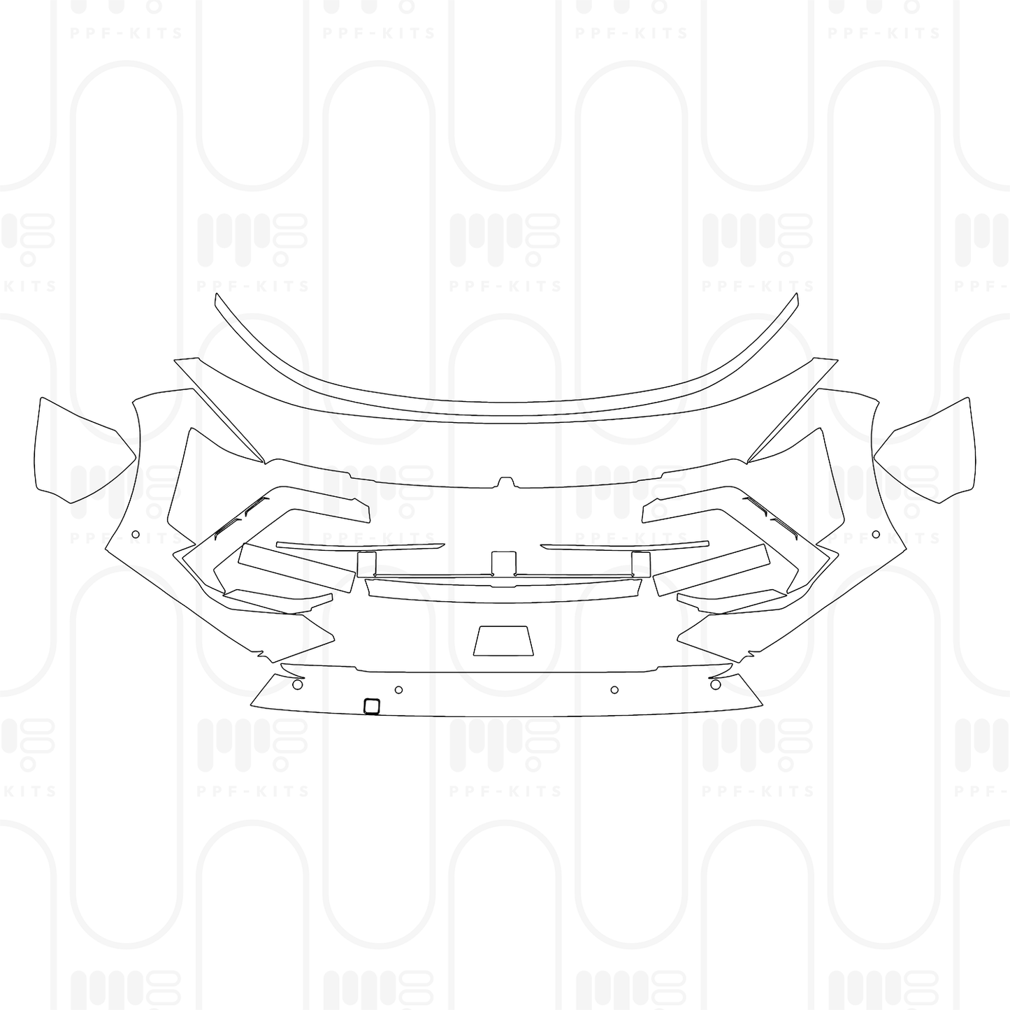 PPF prédécoupé Hyundai Kona N-Line 2024