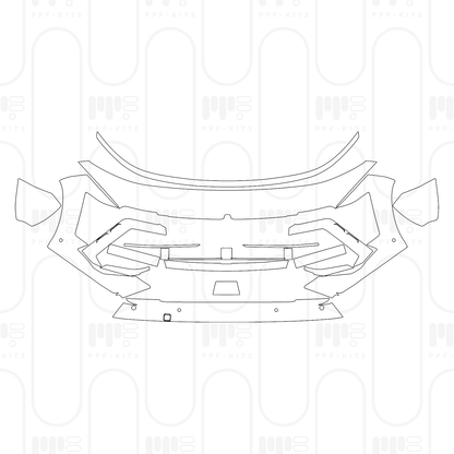 PPF prédécoupé Hyundai Kona N-Line 2024