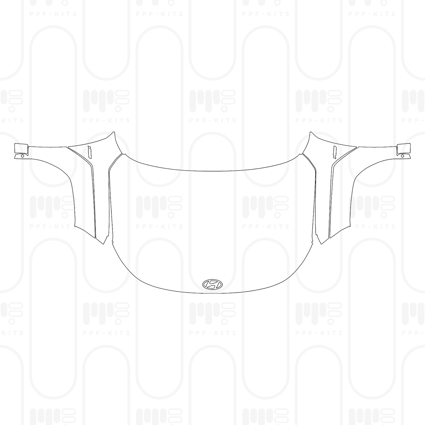 PPF prédécoupé Hyundai Kona N-Line 2024