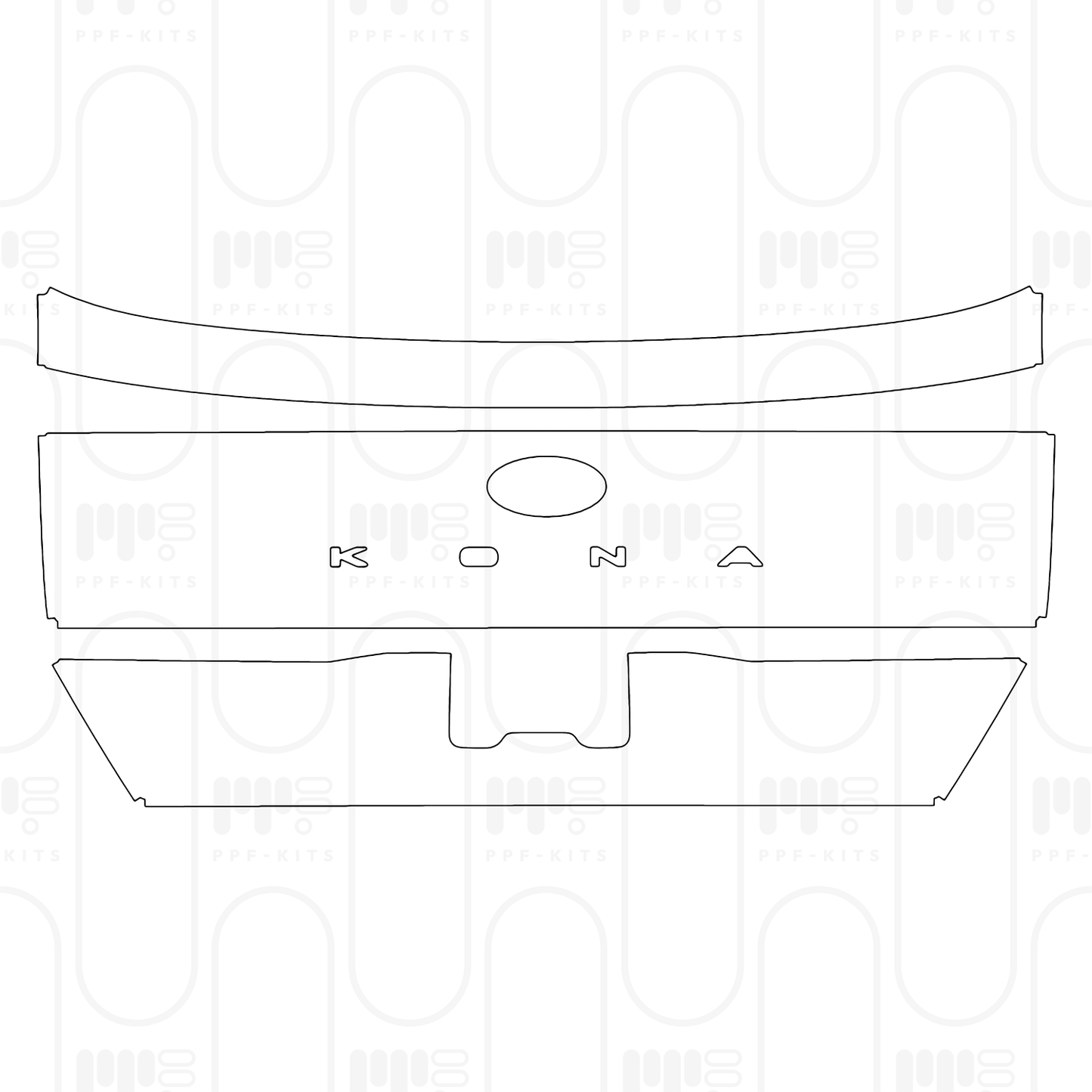 PPF prédécoupé Hyundai Kona N-Line 2024