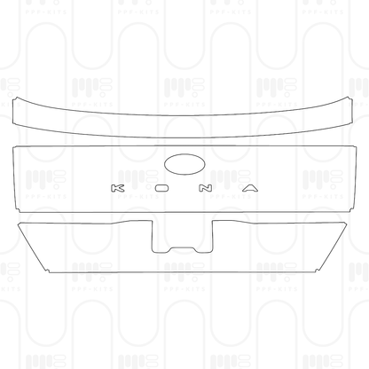 PPF prédécoupé Hyundai Kona N-Line 2024