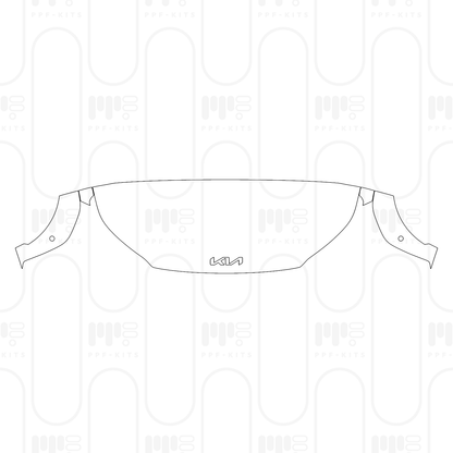 PPF prédécoupé KIA EV3 GT-Line 2025