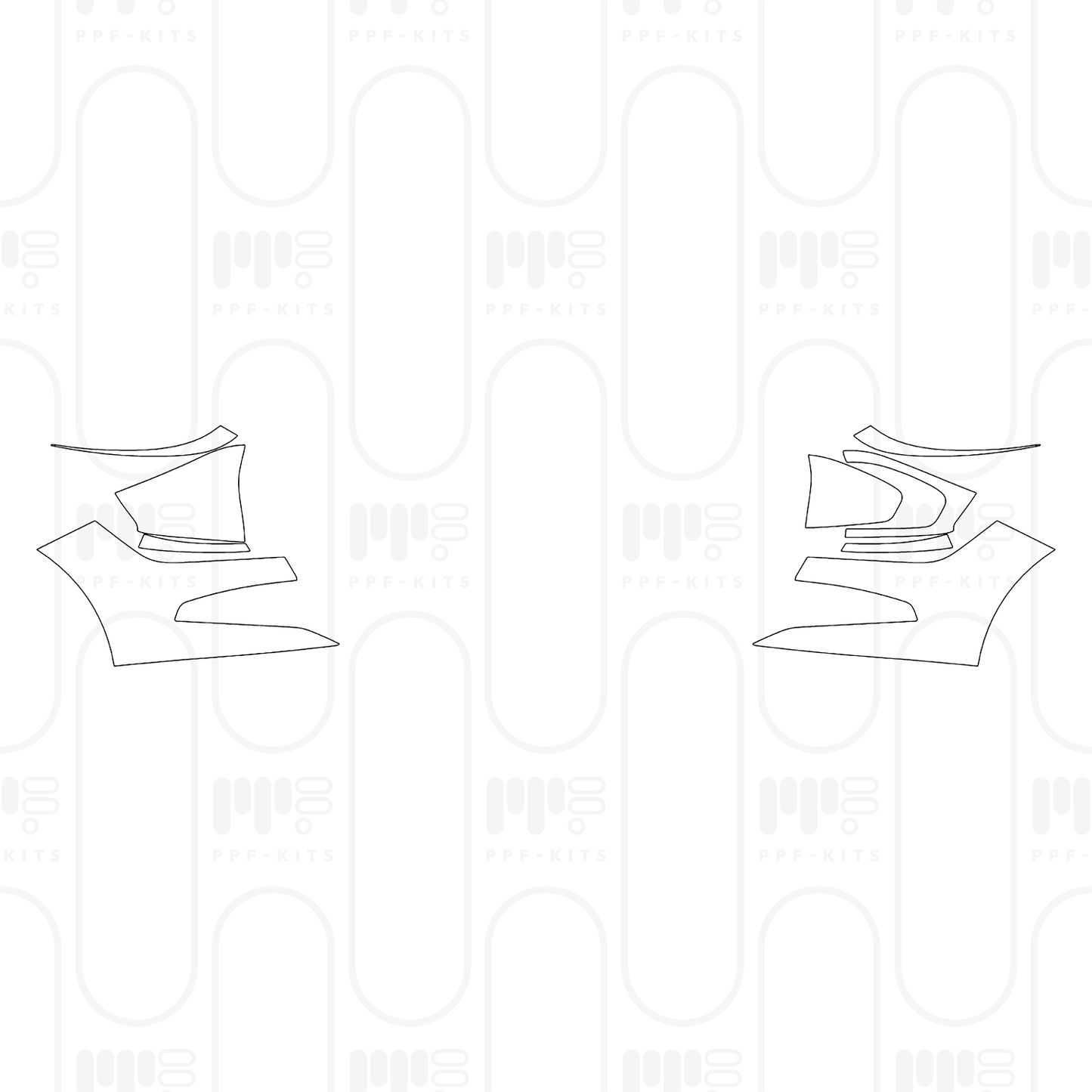 PPF prédécoupé KIA EV6 (EU) Air 2025