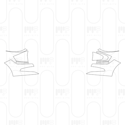 PPF prédécoupé KIA EV6 (EU) Air 2025