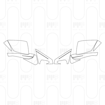 PPF prédécoupé KIA EV6 (EU) Air 2025