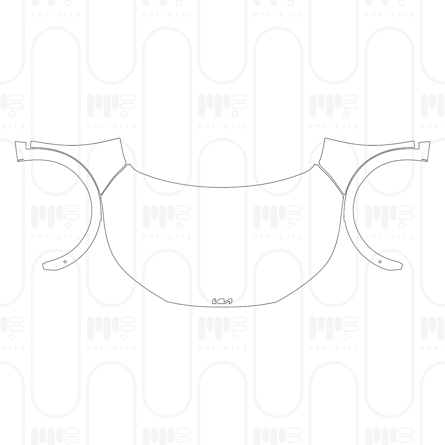 PPF prédécoupé KIA EV6 (EU) GT 2025