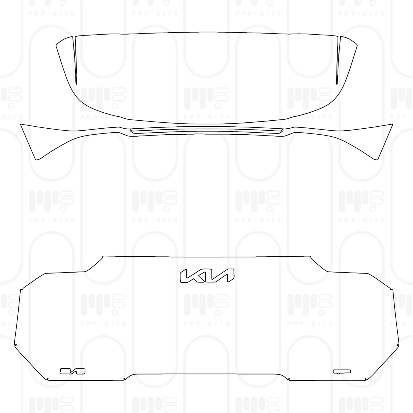 PPF prédécoupé KIA EV9 GT-Line 2025