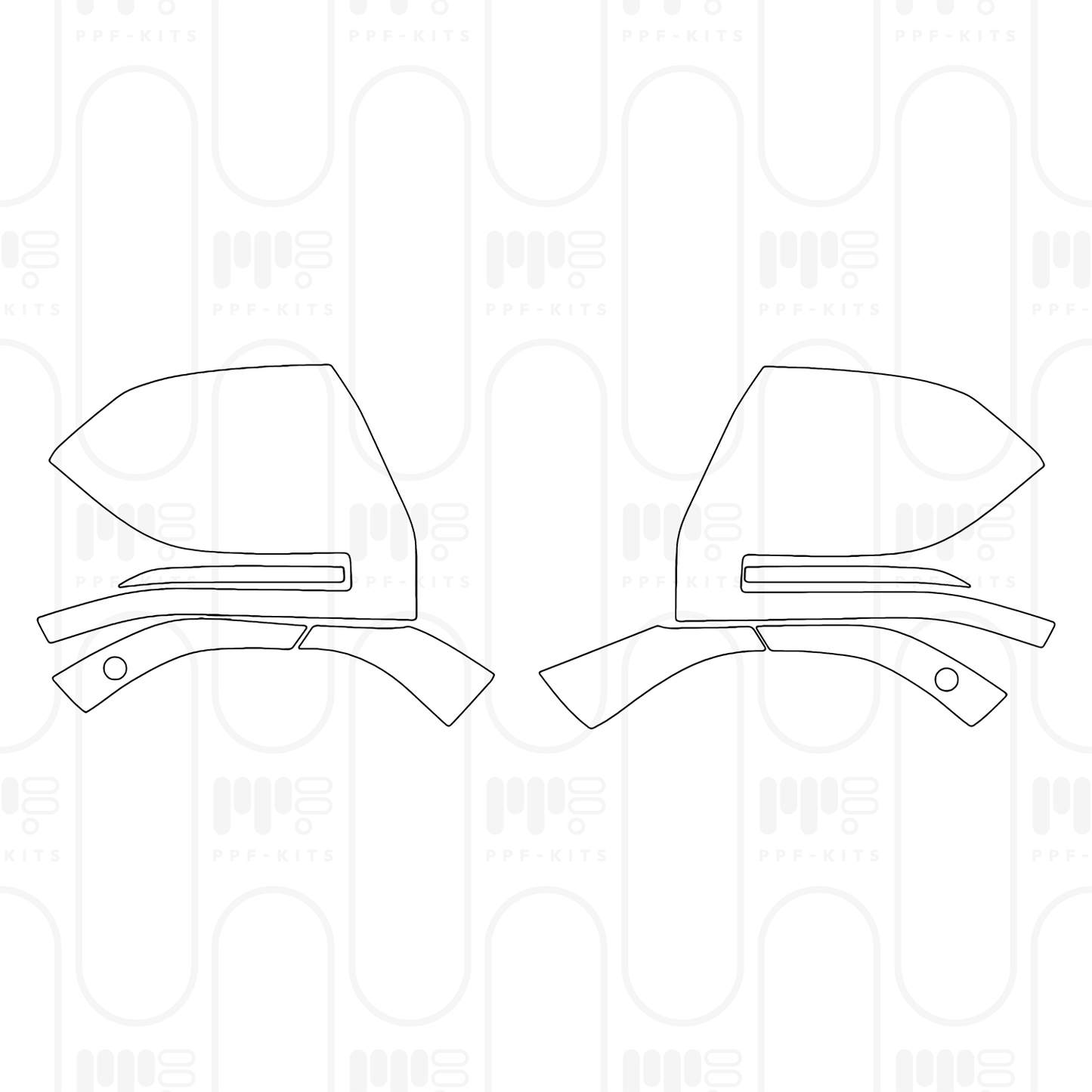 PPF prédécoupé KIA EV9 GT-Line 2025