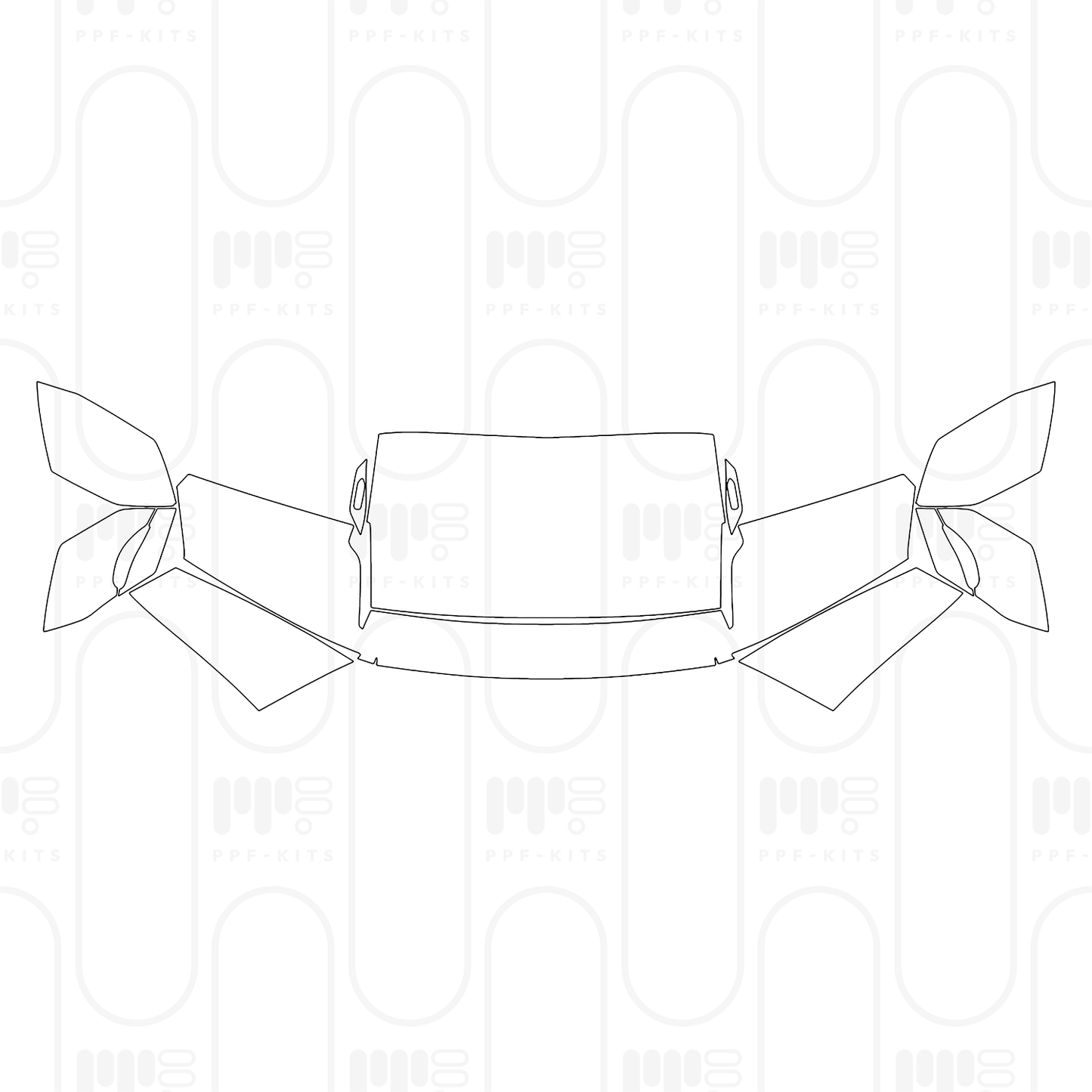 PPF prédécoupé Lamborghini Huracan STO 2025