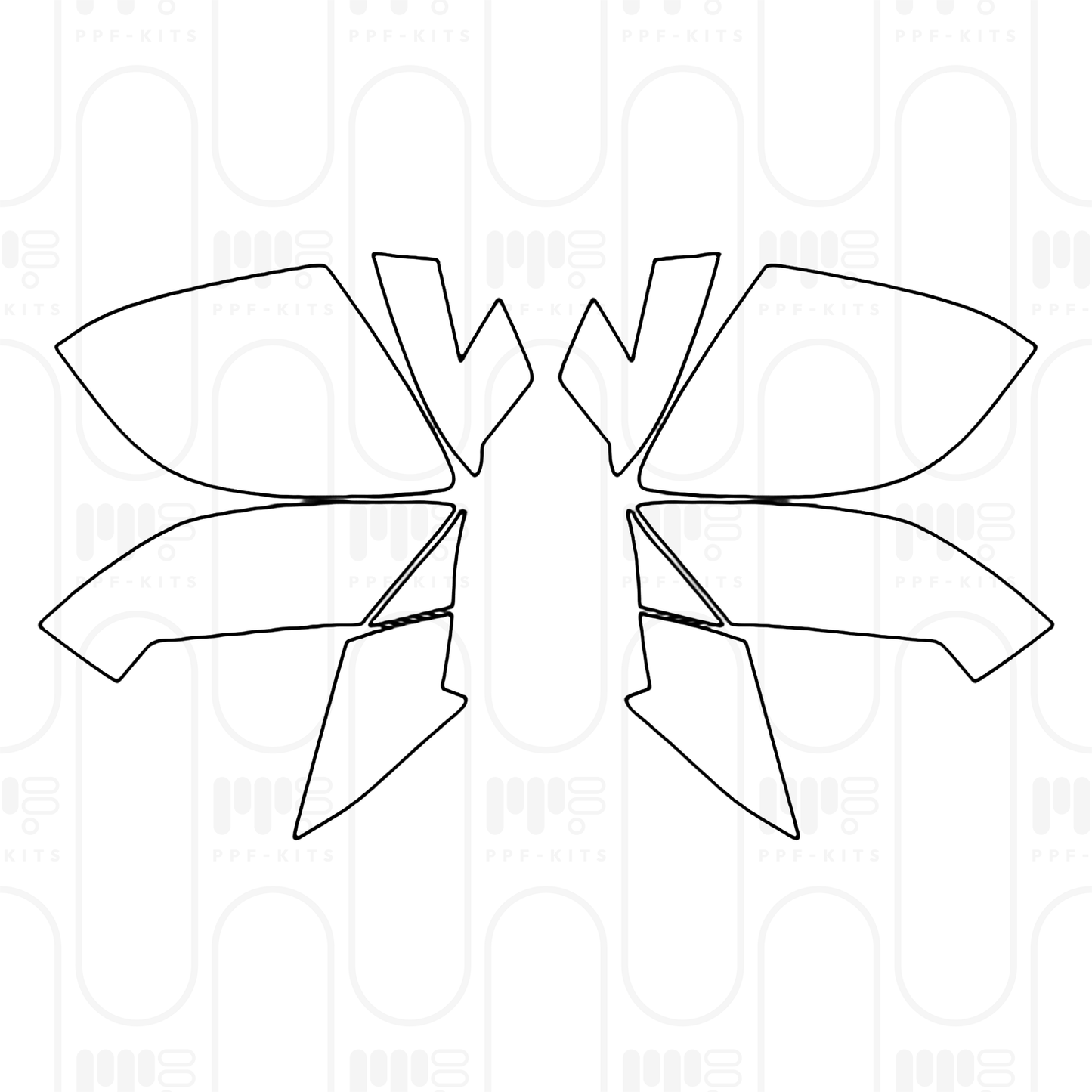 PPF prédécoupé Lamborghini Huracan STO 2025