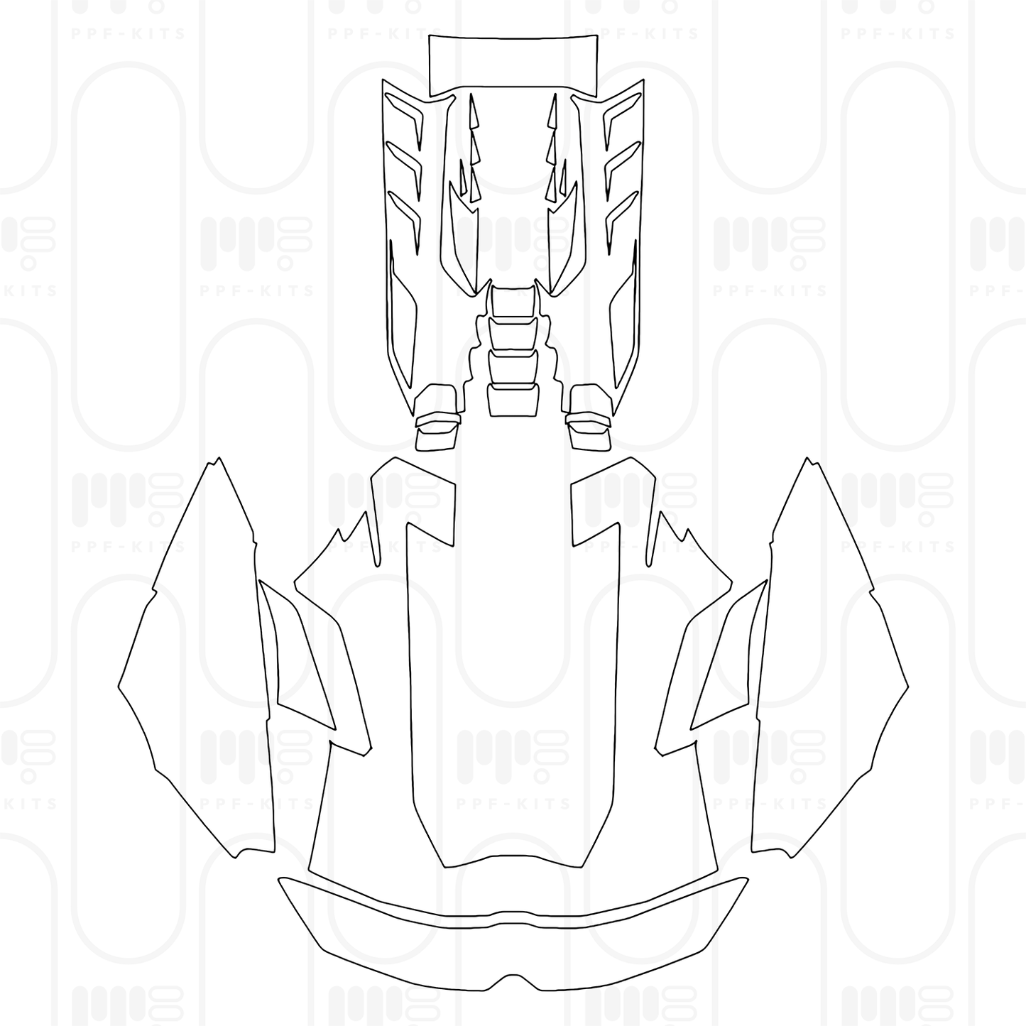 PPF prédécoupé Lamborghini Revuelto 2025
