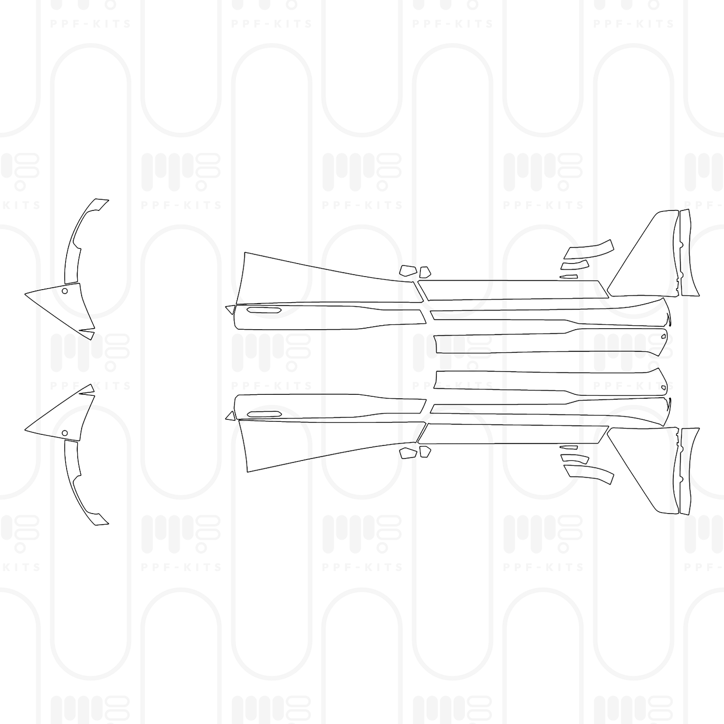 PPF prédécoupé Lamborghini Revuelto 2025