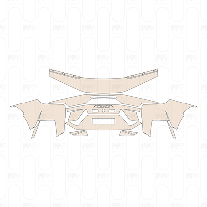PPF prédécoupé Lamborghini Temerario 2025