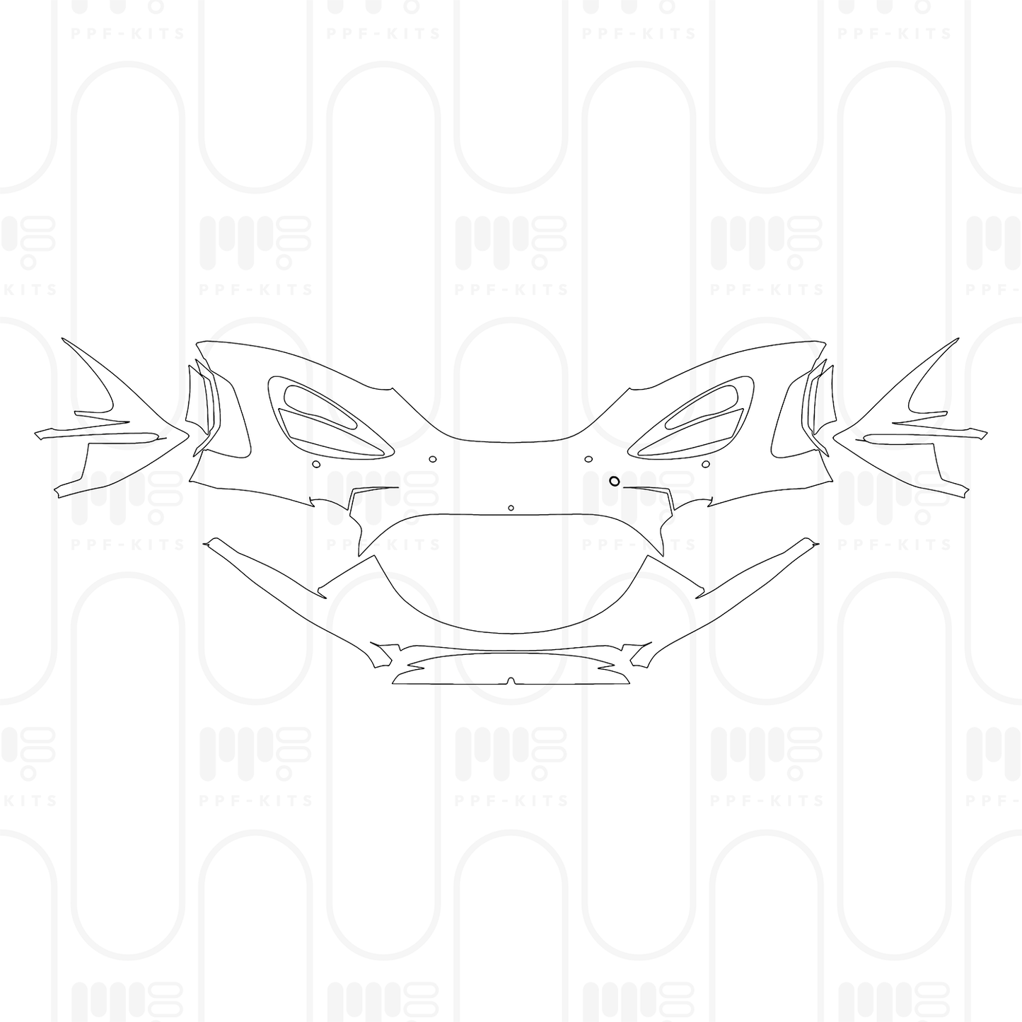 PPF prédécoupé McLaren 750S Coupe 2025