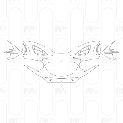 PPF prédécoupé McLaren 750S Coupe 2025