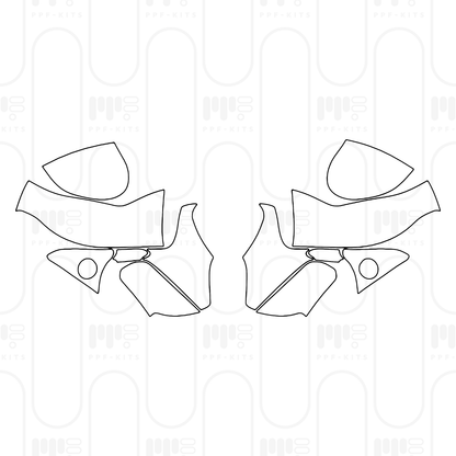 PPF prédécoupé McLaren 750S Coupe 2025