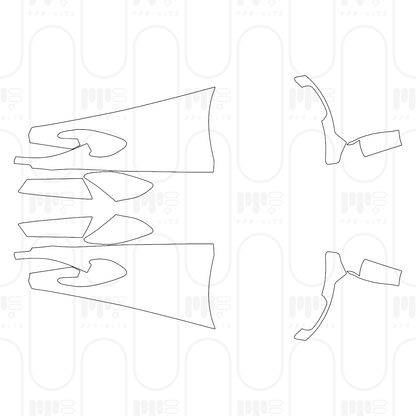 PPF prédécoupé McLaren 750S Coupe 2025