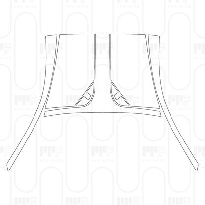 PPF prédécoupé McLaren 750S Coupe 2025