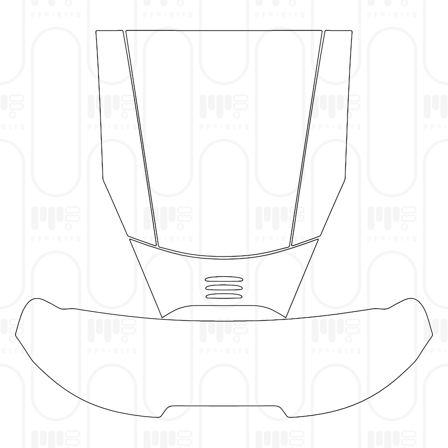PPF prédécoupé McLaren 750S Coupe 2025
