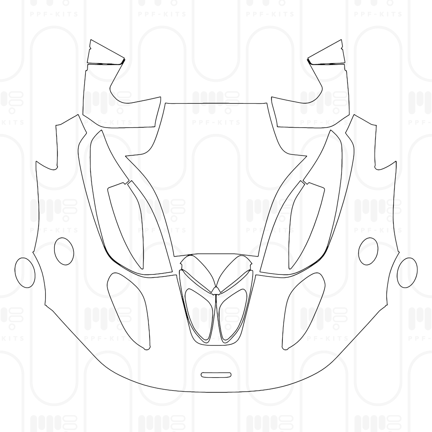 PPF prédécoupé McLaren Artura Spider 2025