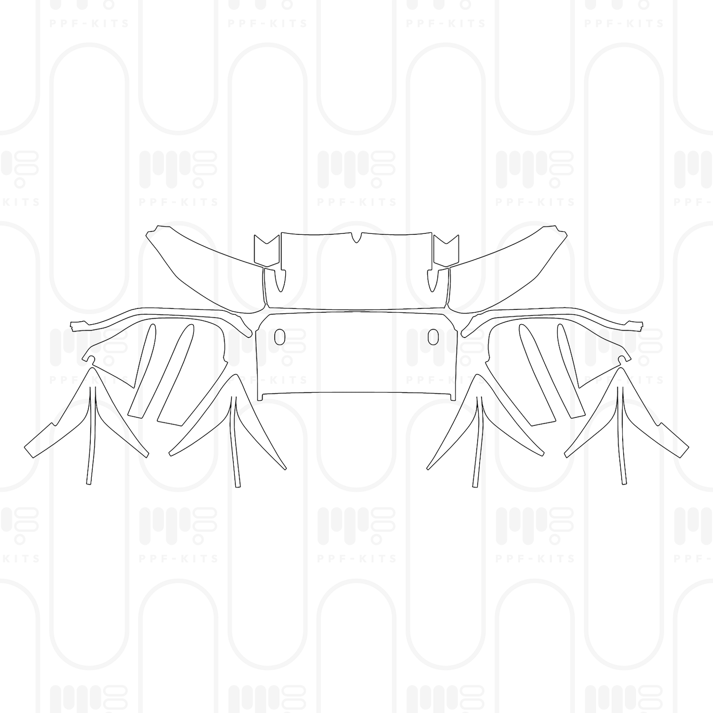 PPF prédécoupé McLaren Artura Spider 2025