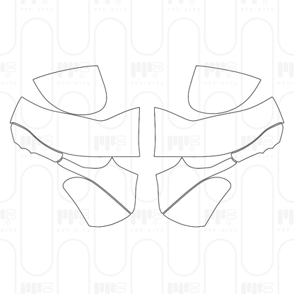 PPF prédécoupé McLaren Artura Spider 2025