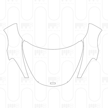 PPF prédécoupé McLaren GTS 2025