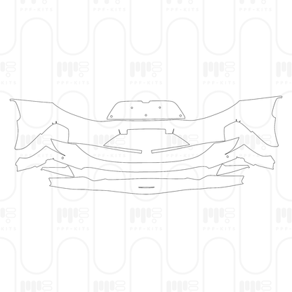 PPF prédécoupé McLaren GTS 2025