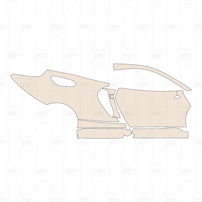 PPF prédécoupé McLaren GTS 2025