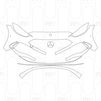 PPF prédécoupé Mercedes-Benz C Class Estate AMG C43 2025